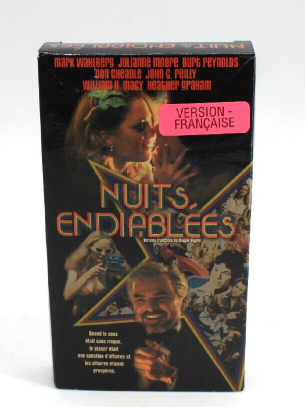 Nuits Endiablées/ Boogie Nights (VHS)(French) Tested